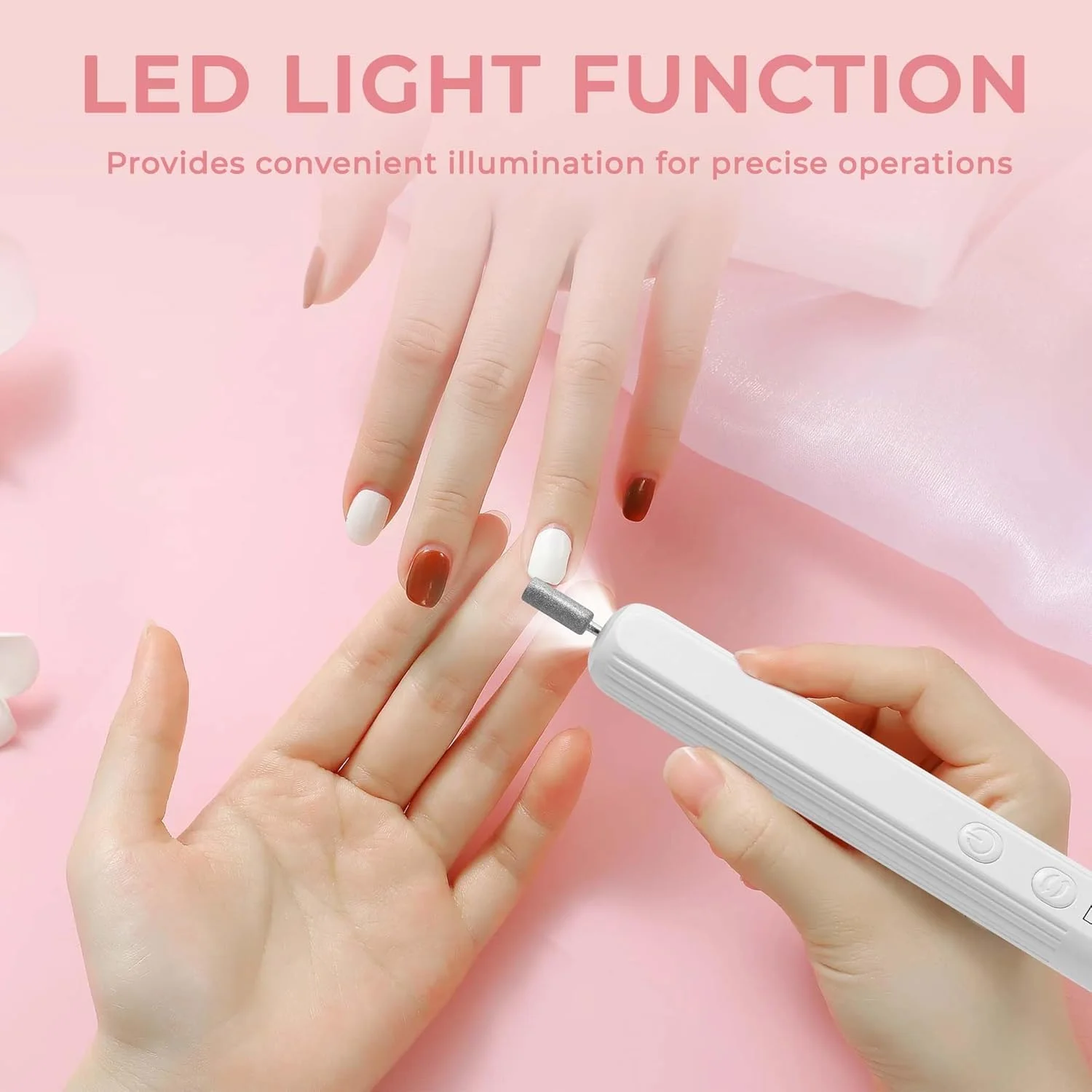 دستگاه سوهان برقی ناخن بی سیم قابل حمل NALACAL، دستگاه سوهان برقی ناخن اکریلیک حرفه ای برای ژل، کیت دستگاه سوهان برقی ناخن حرفه ای، ست سوهان برقی USB، ابزار مانیکور پدیکور ناخن دستگاه سوهان برقی ناخن بی سیم قابل حمل NALACAL، دستگاه سوهان برقی ناخن اکریلیک حرفه ای برای ژل، کیت دستگاه سوهان برقی ناخن حرفه ای، ست سوهان برقی USB، ابزار مانیکور پدیکور ناخن