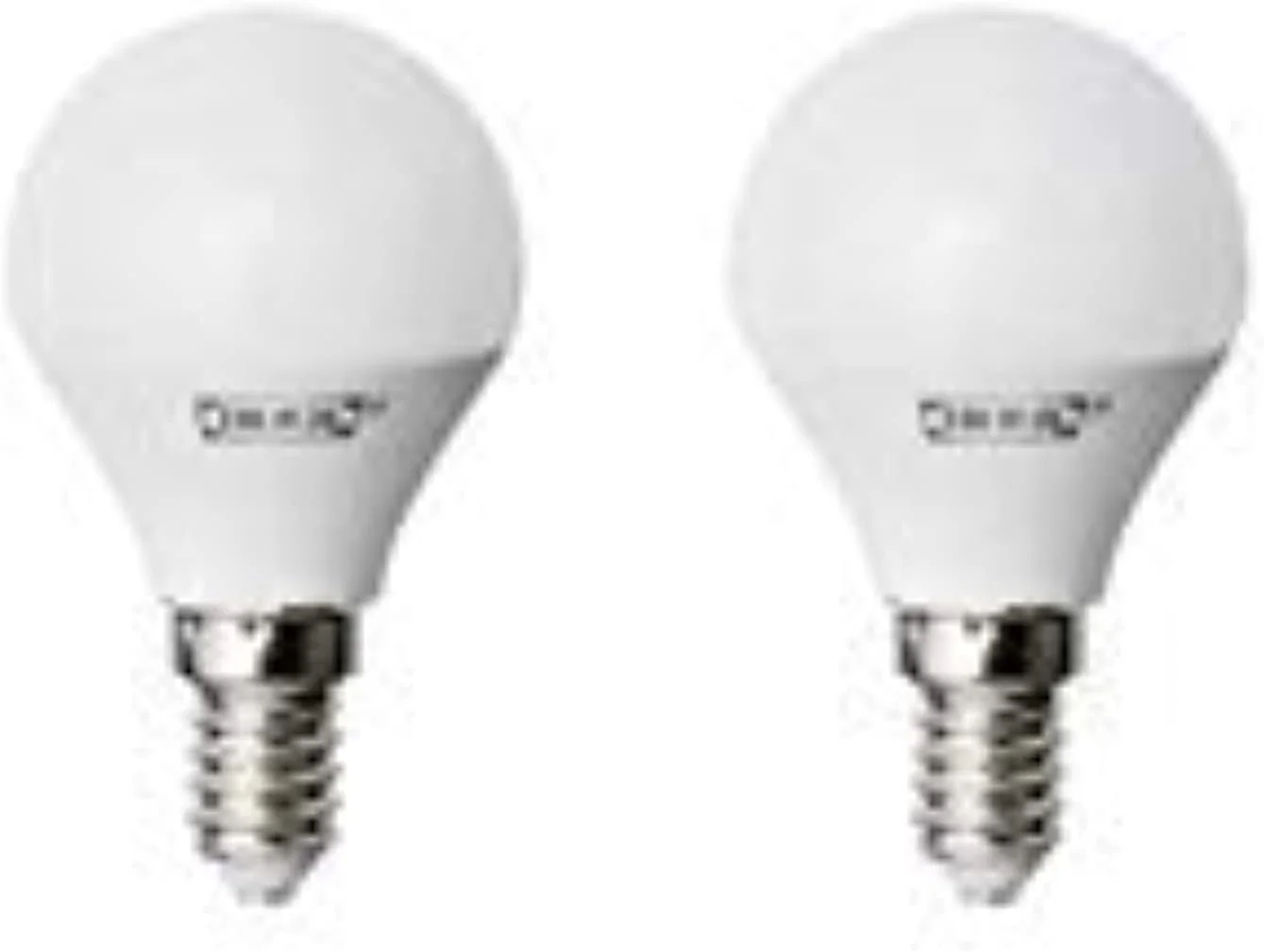 لامپ ال ای دی ایکیا مدل Ryet، پایه E14، 400 لومن، کروی اوپال سفید، 4.4 وات، 2700 کلوین