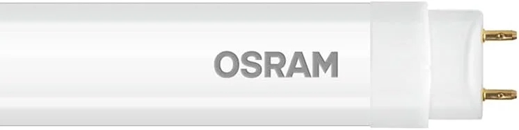 لامپ ال ای دی تیوب T8 اوسرام، دو طرفه، 10 وات، 6500 کلوین، سفید یخی، 600 میلی متر