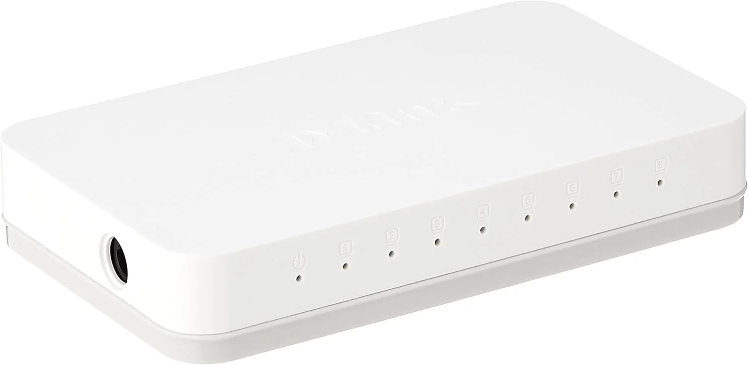 سوییچ دسکتاپ 8 پورت گیگابیتی دی-لینک مدل DGS1008A سوییچ دسکتاپ 8 پورت گیگابیتی دی-لینک مدل DGS1008A