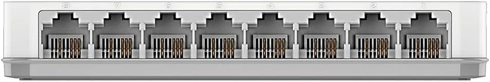سوییچ شبکه غیر مدیریتی 10/100 مگابیت بر ثانیه دی-لینک - DES-1008C
