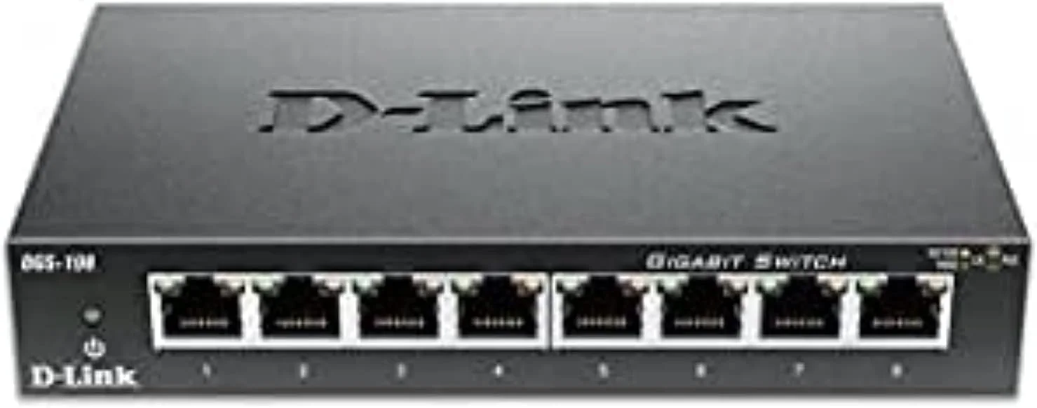 سوییچ دسکتاپ فلزی غیر مدیریتی گیگابیتی دی-لینک با سرعت تا 2 گیگابیت در ثانیه در حالت Full Duplex، پشتیبانی از Ieee802.1P Qos Prioritzation 10/100/1000 مگابیت بر ثانیه Dgs-108/B 8 پورت سوییچ دسکتاپ فلزی غیر مدیریتی گیگابیتی دی-لینک با سرعت تا 2 گیگابیت در ثانیه در حالت Full Duplex، پشتیبانی از Ieee802.1P Qos Prioritzation 10/100/1000 مگابیت بر ثانیه Dgs-108/B 8 پورت