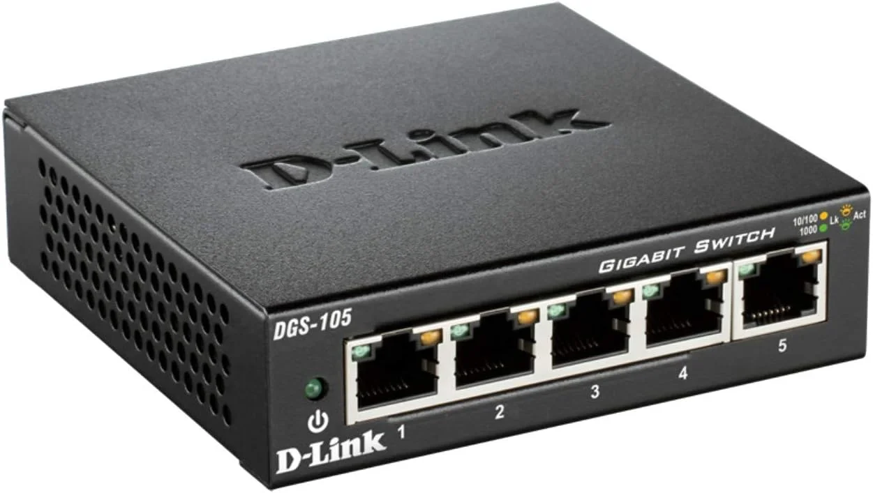 سوییچ 5 پورت گیگابیتی اترنت دی-لینک - Dgs-105