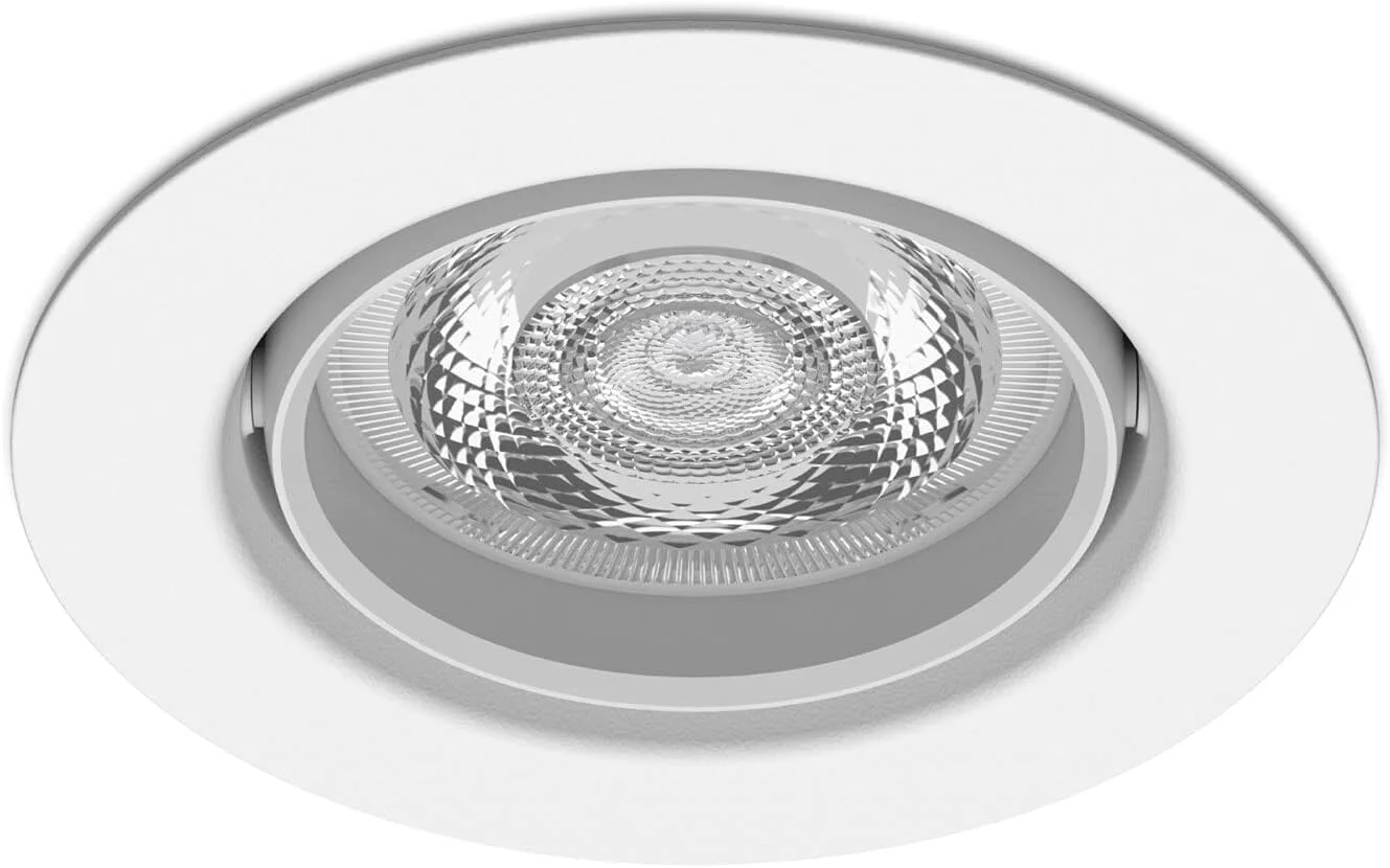 چراغ ال ای دی توکار ایمپالا فیلیپس 2200-2700K [نور گرم و قابل تنظیم - سفید] برای روشنایی داخلی، اتاق خواب، حمام