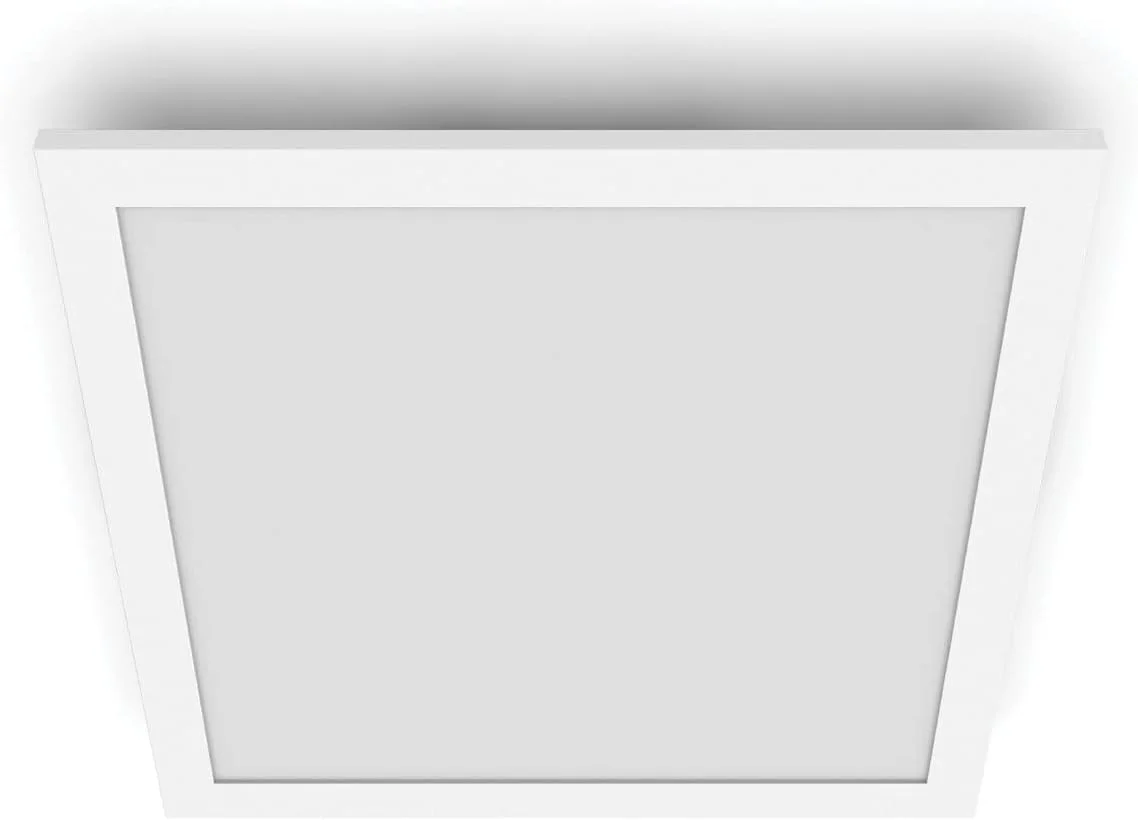 چراغ سقفی پنلی ال ای دی مربع فیلیپس مدل SceneSwitch دیمرپذیر 2700K 12W [سفید گرم - سفید]. مناسب برای نورپردازی داخلی، اتاق نشیمن و اتاق خواب.