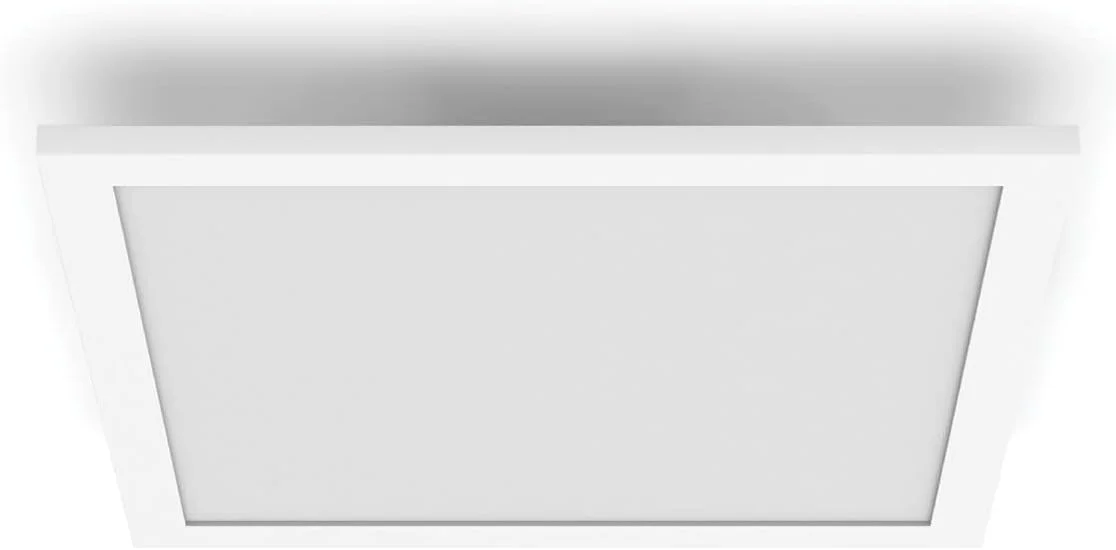 چراغ سقفی پنلی ال ای دی مربع فیلیپس مدل SceneSwitch دیمرپذیر 2700K 12W [سفید گرم - سفید]. مناسب برای نورپردازی داخلی، اتاق نشیمن و اتاق خواب.