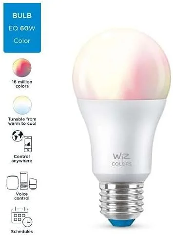 لامپ ال ای دی هوشمند فیلیپس E27 8 وات 806 لومن 2200K-6500K مات