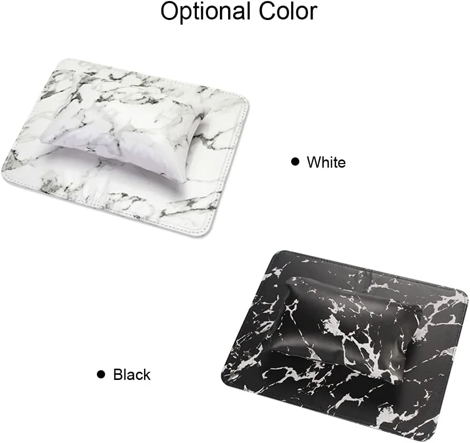 بالشتک استراحت دست Irovami، ست بالشتک استراحت دست ناخن، پد نگهدارنده بازو PU، نگهدارنده بازو طرح سنگ مرمر برای استفاده در سالن و منزل بالشتک استراحت دست Irovami، ست بالشتک استراحت دست ناخن، پد نگهدارنده بازو PU، نگهدارنده بازو طرح سنگ مرمر برای استفاده در سالن و منزل