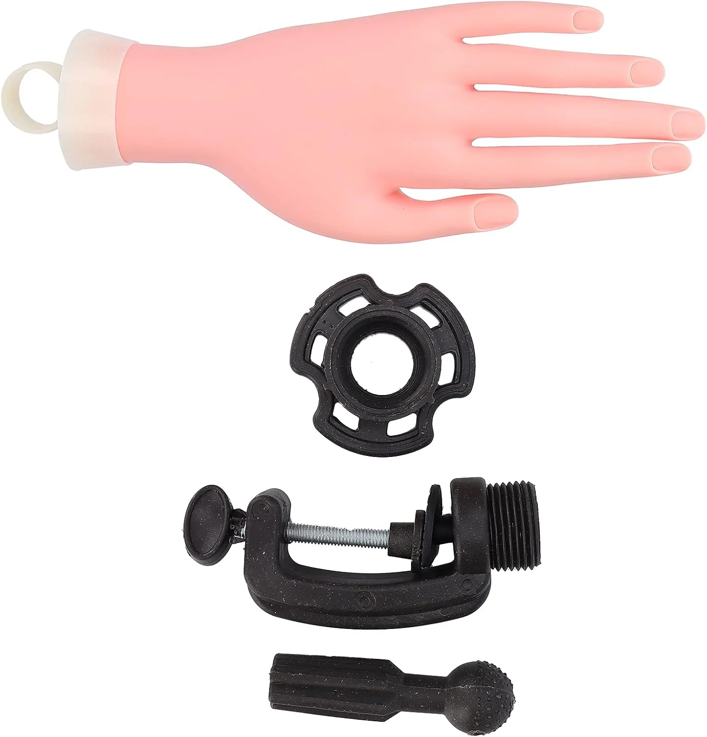 دست تمرین ناخن Rengu، ابزار تمرین ناخن، دست آموزش طراحی ناخن برای مانیکور DIY برای نمایش هنر دست تمرین ناخن Rengu، ابزار تمرین ناخن، دست آموزش طراحی ناخن برای مانیکور DIY برای نمایش هنر