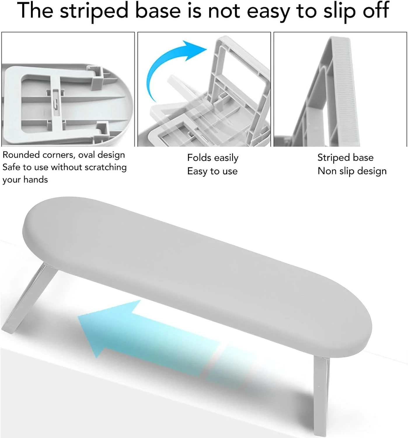 ست 2 عددی زیر دستی ناخن، زیر دستی حرفه ای تاشو از جنس چرم میکروفیبر، بالشتک اسفنجی ضخیم و قابل شستشو برای سالن های مانیکور و استفاده تکنسین های ناخن