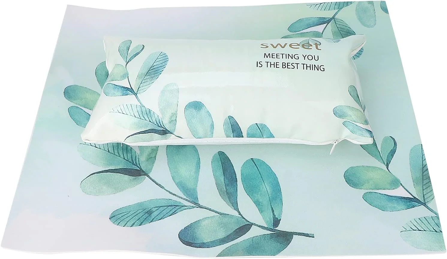 بالشتک دستی طراحی ناخن، روکش چرمی PU، استفاده گسترده، راحت به همراه بالشتک دستی برای سالن ناخن، منزل و آموزشگاه طراحی ناخن