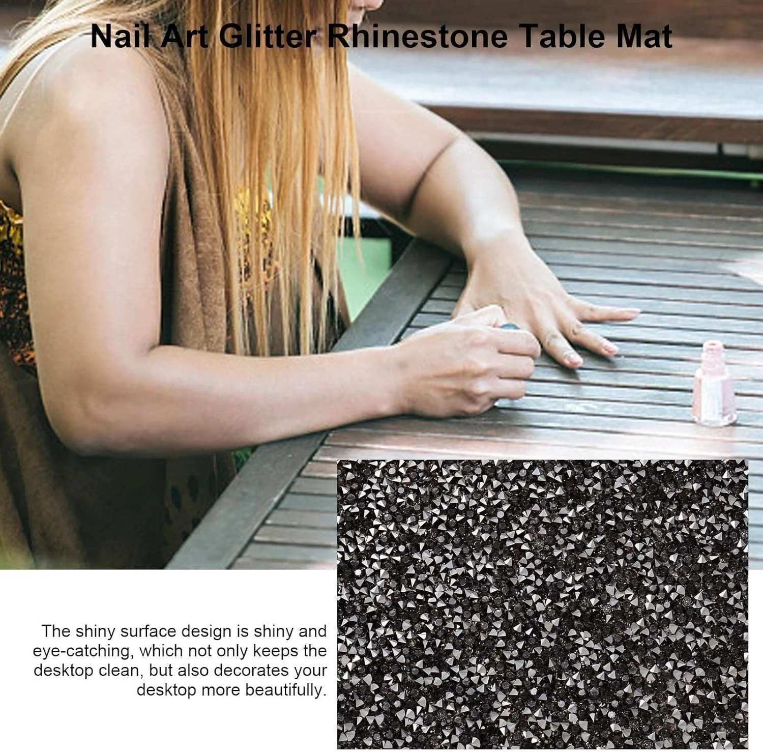 Sequined Nail Pad,Shiny Nail Cushion,Nail Tools Wrist Hand Pillow Cushion Table Mat,Light Weighted Rhinestone Sequin Hand Pillow Sequined Nail Pad,Shiny Nail Cushion,Nail Tools Wrist Hand Pillow Cushion Table Mat,Light Weighted Rhinestone Sequin Hand Pillow