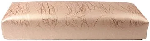 TAINDU Manicure Hand Pillow Rectangle Pu Leather Hand Rest For Nails Cushion Nail Pillow Salon Hand Holder Armrest Rest Manicure Nail Art Accessories Tool Gold (Color : Gold)