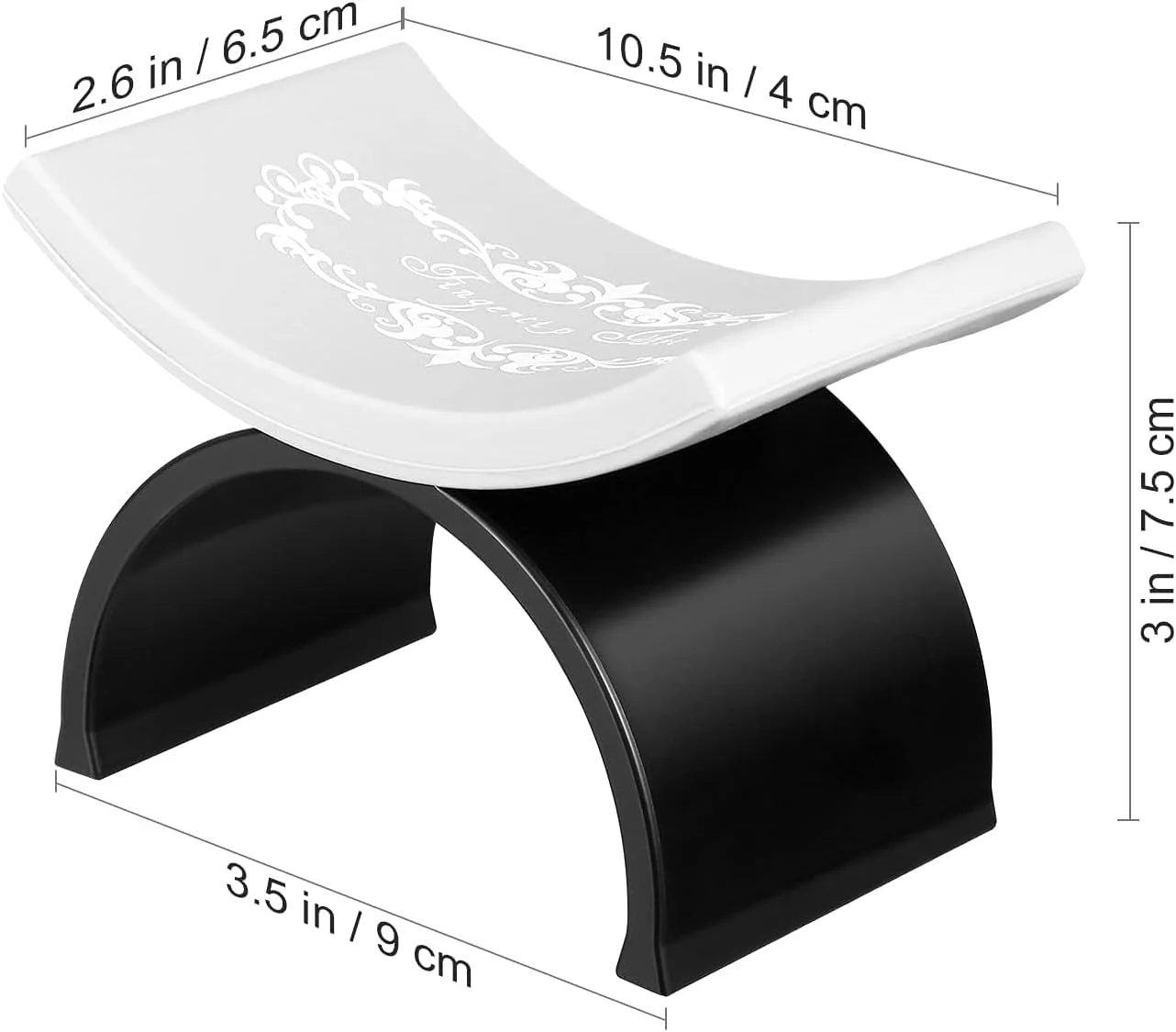 SWIUKPHE Nail Arm Rest, Nail Art Hand Pillow U Shape Silicone Nail Art Hand Pillow Cushion Nail Pad Holder, Nail Art Wrist Armrest Manicure Tool, Nail Art Tool for Nail Salon and Nail Technician Use SWIUKPHE Nail Arm Rest, Nail Art Hand Pillow U Shape Silicone Nail Art Hand Pillow Cushion Nail Pad Holder, Nail Art Wrist Armrest Manicure Tool, Nail Art Tool for Nail Salon and Nail Technician Use