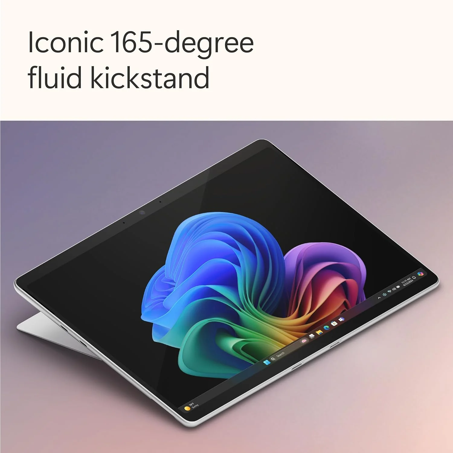 مایکروسافت سرفیس پرو (نسل یازدهم - 2024)، Copilot+PC، 2 در 1، نمایشگر 13 اینچی OLED تا 120 هرتز، Snapdragon X Elite، Qualcomm Hexagon با NPU 45 TOPS، پردازنده گرافیکی Qualcomm Adreno، رم 32 گیگابایتی، SSD 1 ترابایتی، پلاتینیوم مایکروسافت سرفیس پرو (نسل یازدهم - 2024)، Copilot+PC، 2 در 1، نمایشگر 13 اینچی OLED تا 120 هرتز، Snapdragon X Elite، Qualcomm Hexagon با NPU 45 TOPS، پردازنده گرافیکی Qualcomm Adreno، رم 32 گیگابایتی، SSD 1 ترابایتی، پلاتینیوم