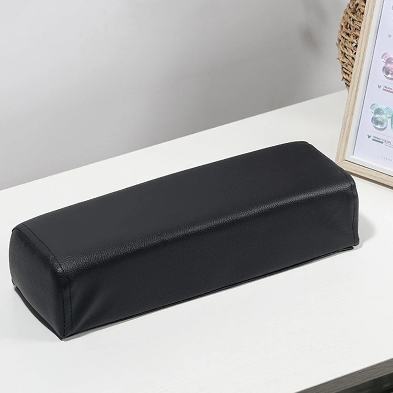 تکیه گاه دست مستطیلی اسفنجی تانگ سانگ برای مانیکور، استند ناخن، نگهدارنده دست، کوسن زیر دستی میز ناخن (مشکی) تکیه گاه دست مستطیلی اسفنجی تانگ سانگ برای مانیکور، استند ناخن، نگهدارنده دست، کوسن زیر دستی میز ناخن (مشکی)