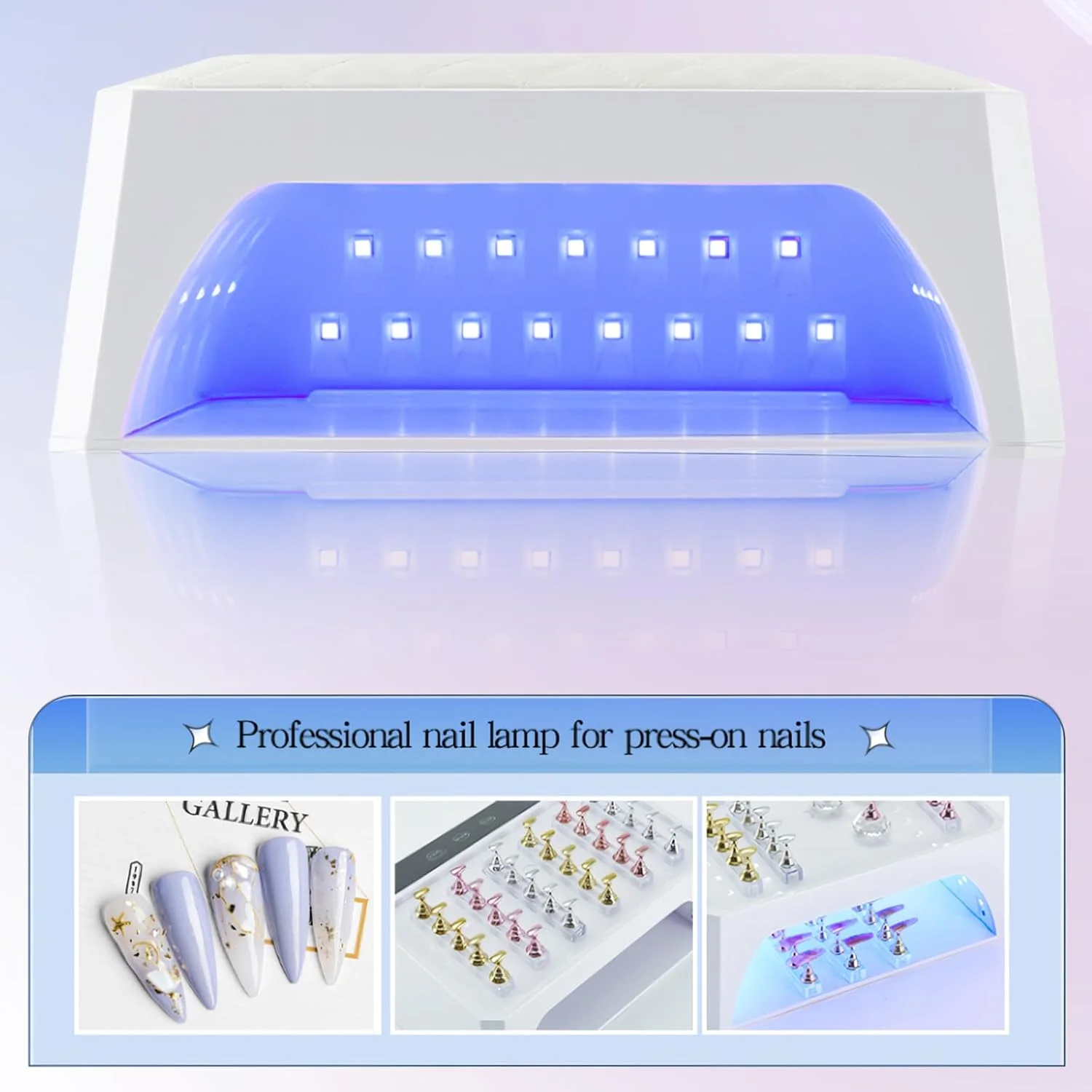دستگاه خشک کن لاک ناخن UV LED قابل شارژ سوموزو 178 وات با بالشتک PU، دستگاه حرفه ای خشک کن ناخن برای سالن دستگاه خشک کن لاک ناخن UV LED قابل شارژ سوموزو 178 وات با بالشتک PU، دستگاه حرفه ای خشک کن ناخن برای سالن