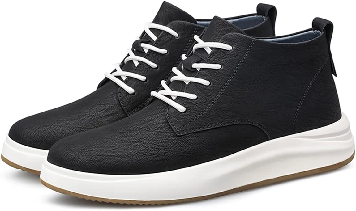 کفش‌های کتانی افزایش قد مردانه، کفش‌های چرمی کلاسیک افزایش دهنده قد، کفش‌های پیاده‌روی غیررسمی ساق بلند