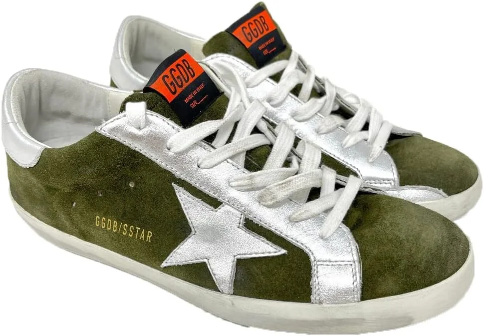 کفش‌های کتانی بنددار غیررسمی و مد روز گلدن گوس، کفش‌های ورزشی راحت برای کوهنوردی، کمپینگ و پیاده‌روی مردانه