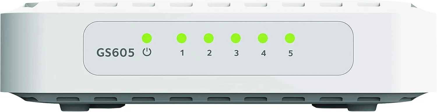 سوئیچ غیر مدیریتی 5 پورت گیگابیتی اترنت Netgear ProSafe سوئیچ غیر مدیریتی 5 پورت گیگابیتی اترنت Netgear ProSafe