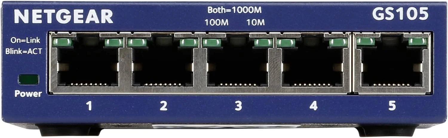 سوئیچ 5 پورت نت گیر GS105GE