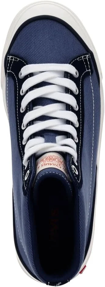 کفش کتانی ساق بلند مردانه لیوایز مدل LS1 از جنس بوم و جیر کفش کتانی ساق بلند مردانه لیوایز مدل LS1 از جنس بوم و جیر