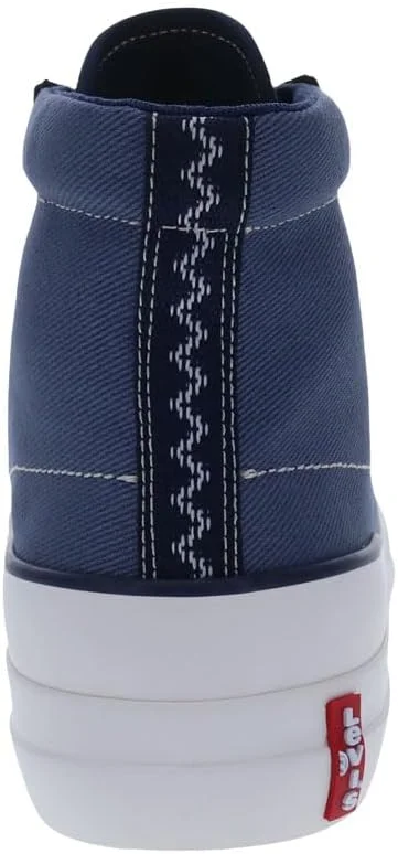 کفش کتانی ساق بلند مردانه لیوایز مدل LS1 از جنس بوم و جیر کفش کتانی ساق بلند مردانه لیوایز مدل LS1 از جنس بوم و جیر