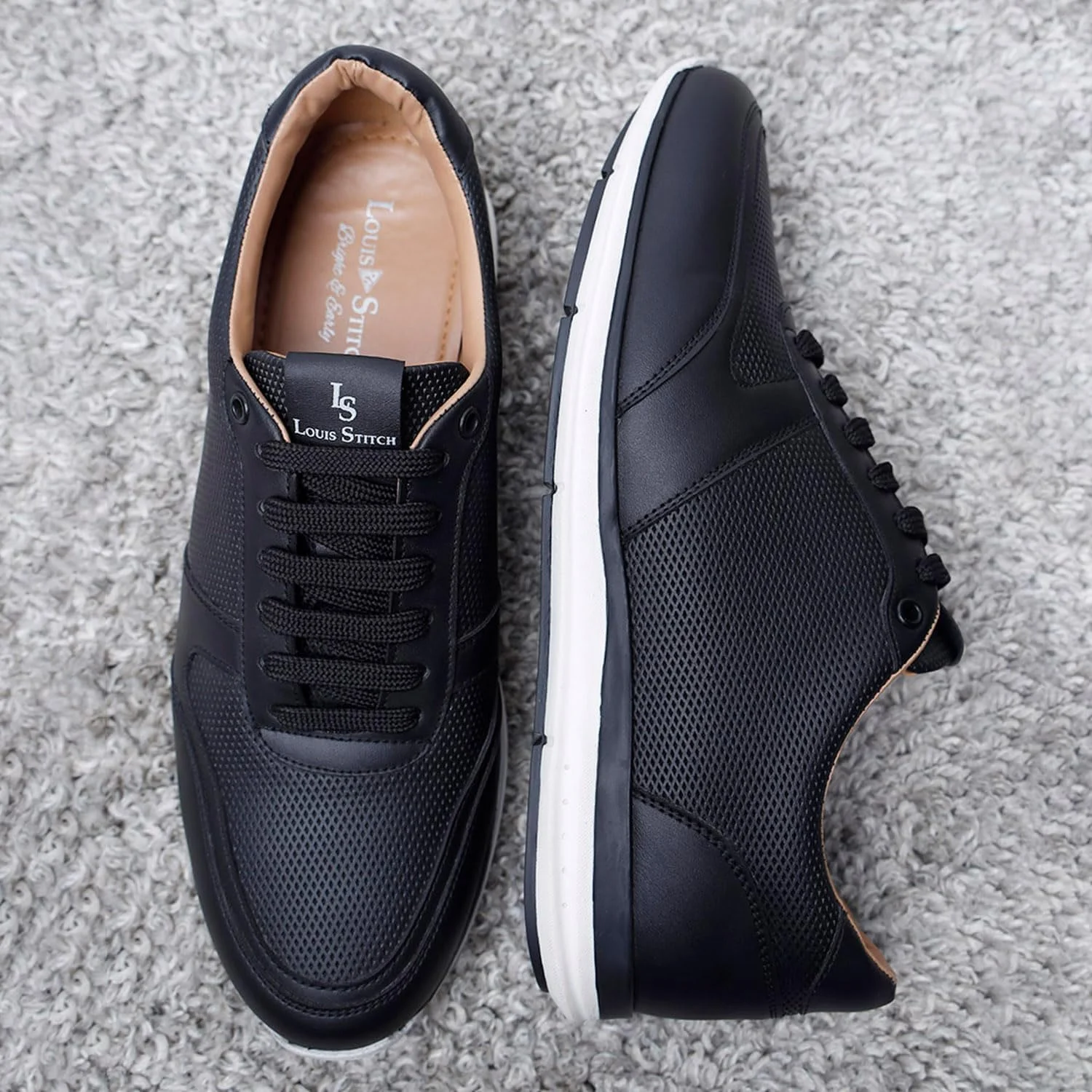 کفش کتانی مردانه LOUIS STITCH مدل Play، مناسب برای استفاده راحت در تمام طول روز (SNK-DE) کفش کتانی مردانه LOUIS STITCH مدل Play، مناسب برای استفاده راحت در تمام طول روز (SNK-DE)