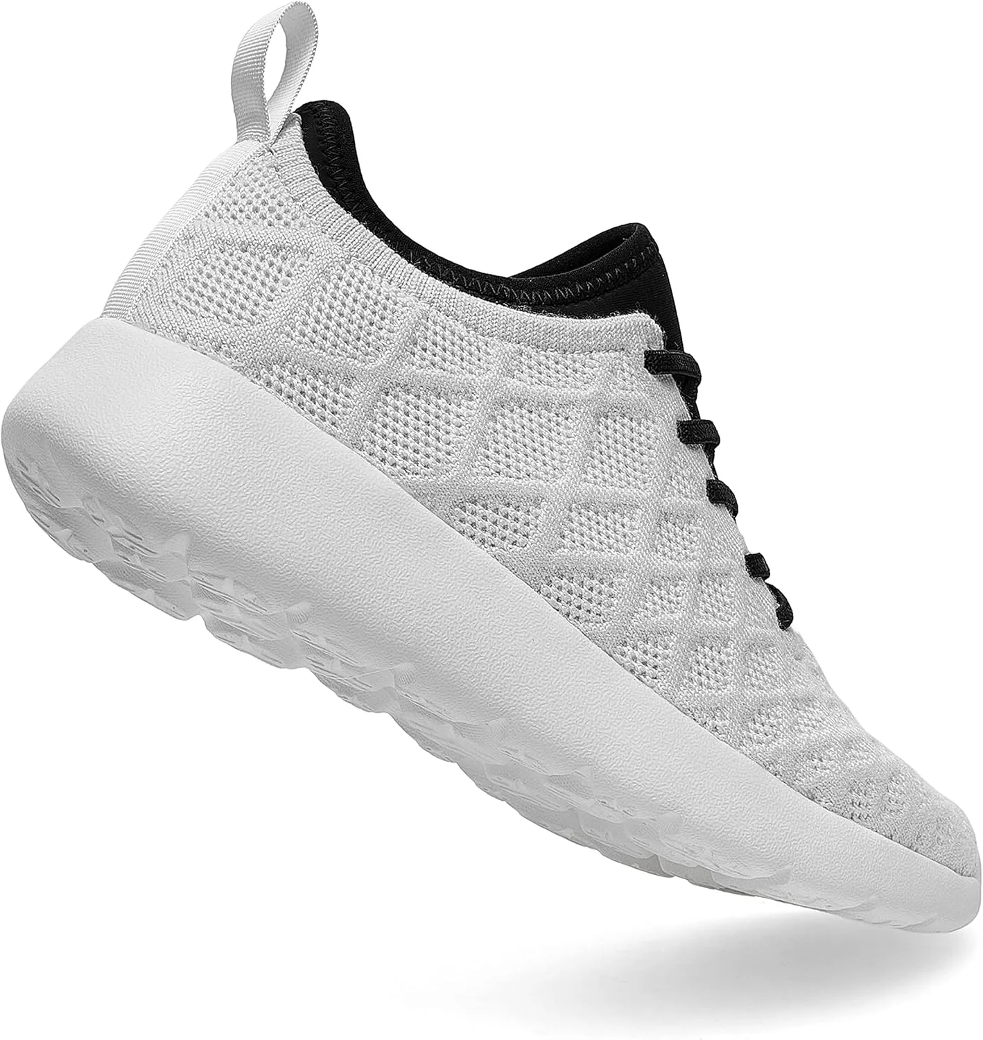 کفش های سبک وزن بند دار، کفش های کتانی کلاسیک و مد روز مردانه و کفش های دویدن مردانه و کفش های پیاده روی زنانه راحت و بادوام، نسخه Edifier از DUOZOULU - سفید گچی