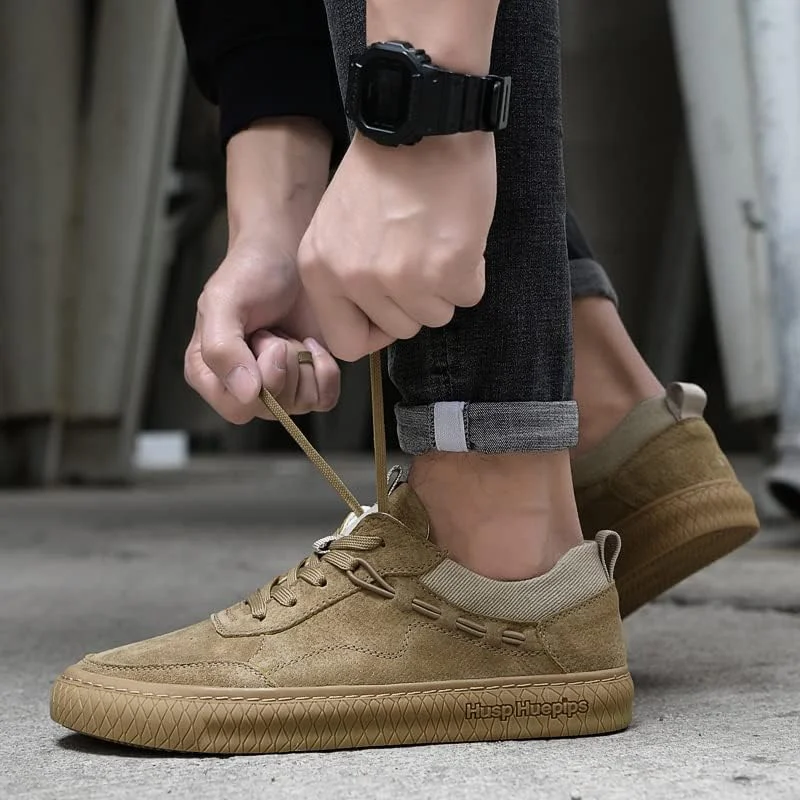 کفشهای مردانه برند غیررسمی جدید 2023، کفشهای چرمی جیر یکپارچهسازی با سیستمعامل، کفشهای پیادهروی ضد لغزش پسرانه جوان، کفشهای کتانی مد روز مردانه کلاسیک (ماسه ای، 41) کفشهای مردانه برند غیررسمی جدید 2023، کفشهای چرمی جیر یکپارچهسازی با سیستمعامل، کفشهای پیادهروی ضد لغزش پسرانه جوان، کفشهای کتانی مد روز مردانه کلاسیک (ماسه ای، 41)