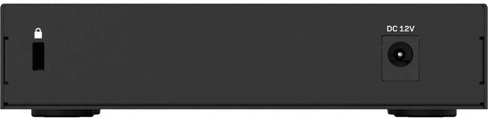 سوئیچ غیر مدیریتی 5 پورت گیگابیتی اترنت دسکتاپ تجاری Linksys LGS105، شبکه کامپیوتری، سرعت اتصال سیمی تا 1000 مگابیت در ثانیه (مشکی، آبی)