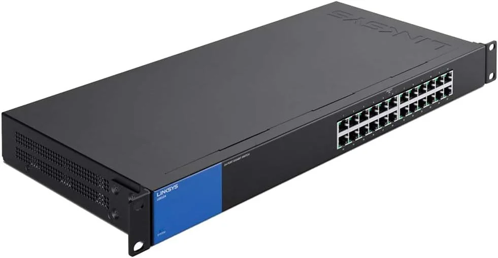 سوئیچ 24 پورت گیگابیتی غیر مدیریتی Linksys - مدل LGS124-UK
