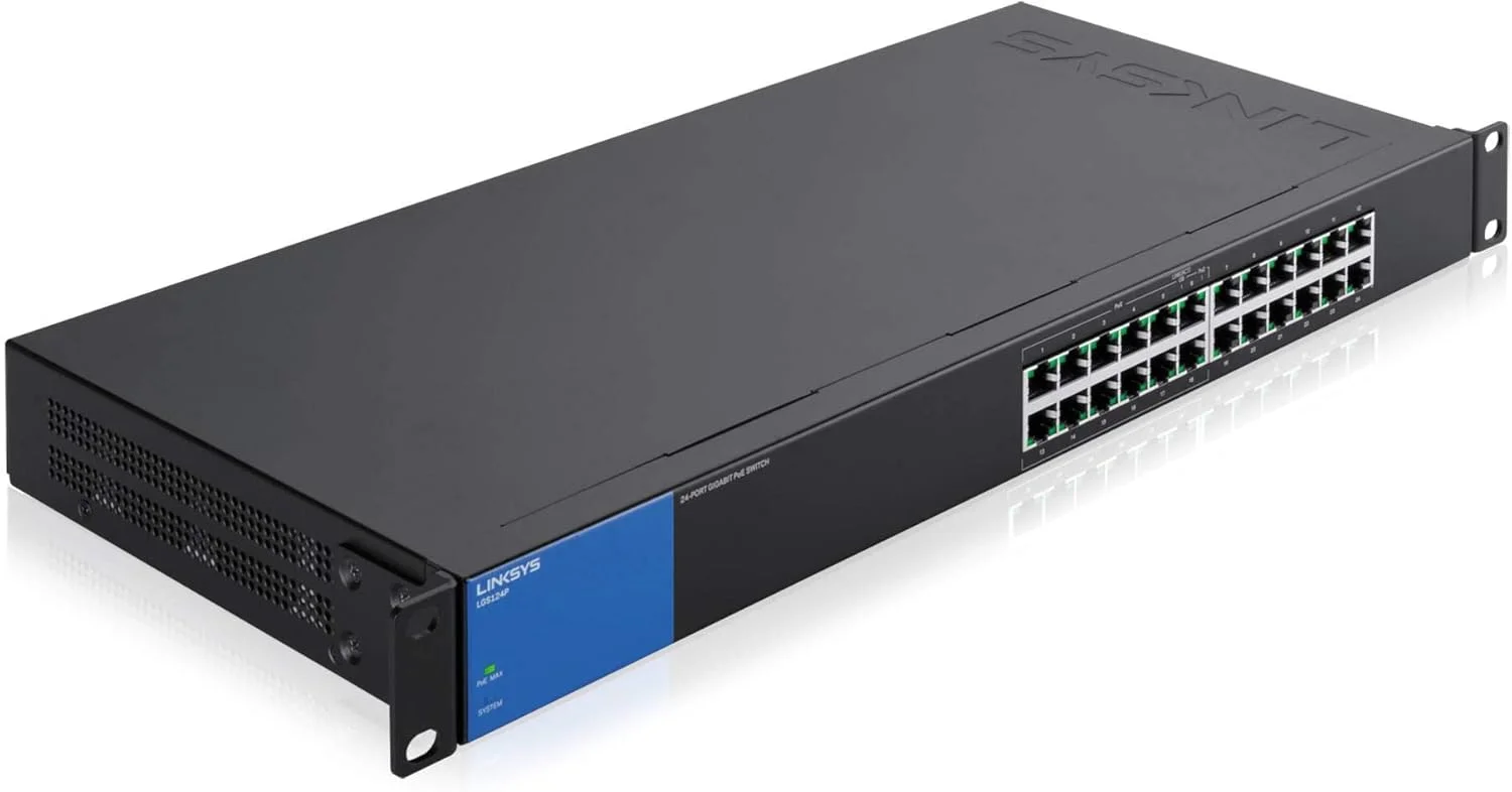 سوییچ 24 پورت گیگابیتی LinkSys (LGS124-EU)