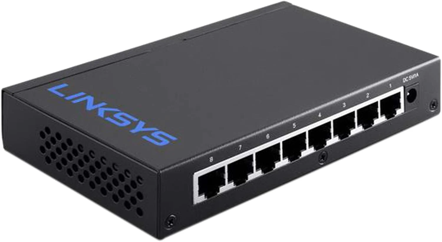 سوئیچ 8 پورت گیگابیتی اترنت لینکسیس، مشکی - LGS108