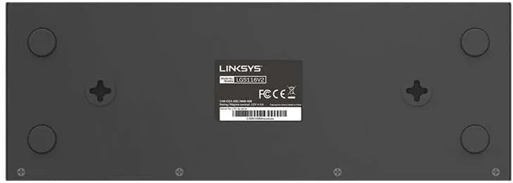 سوییچ 16 پورت غیر مدیریتی LINKSYS سوییچ 16 پورت غیر مدیریتی LINKSYS