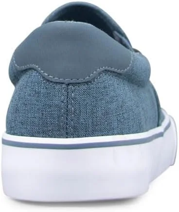کفش های کتانی روزمره مردانه Lugz مدل Clipper | کفش های Slip On مردانه | کفش روزمره مردانه، سرمه ای/سفید/آدامسی، سایز 7