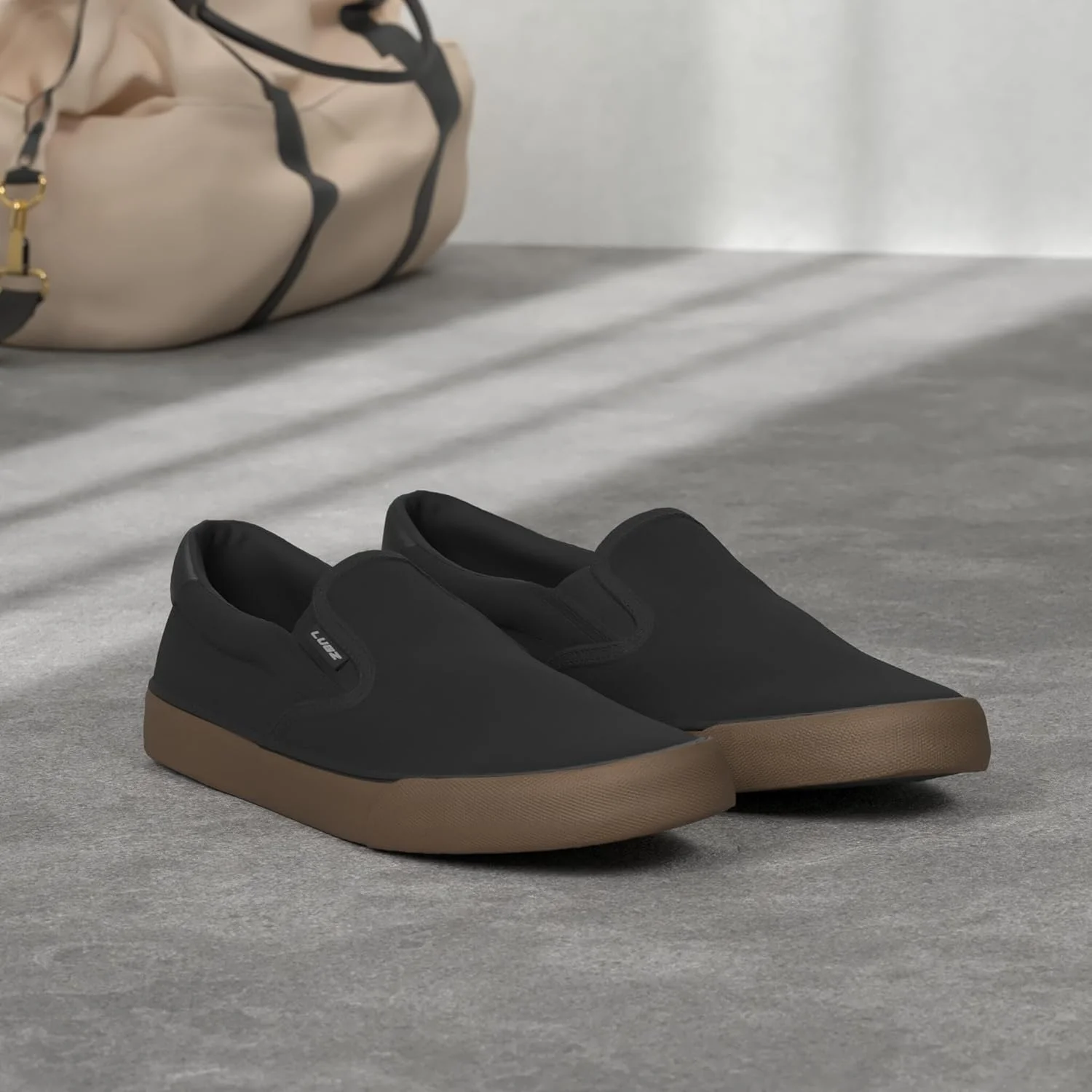 کفش کتانی مردانه کلاسیک لغز مدل Clipper Slip-on از جنس برزنت