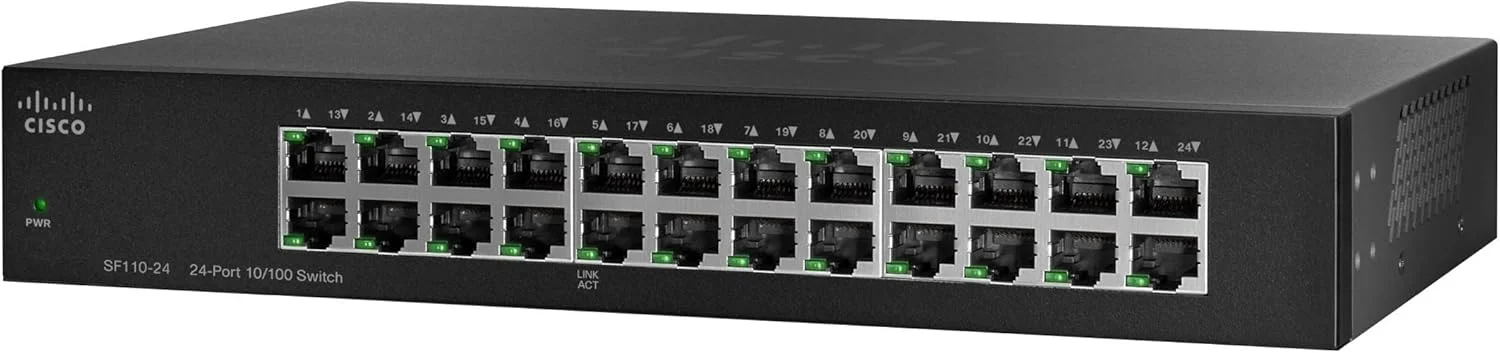 سوئیچ اترنت 24 پورت سیسکو (SF11024NA) سوئیچ اترنت 24 پورت سیسکو (SF11024NA)