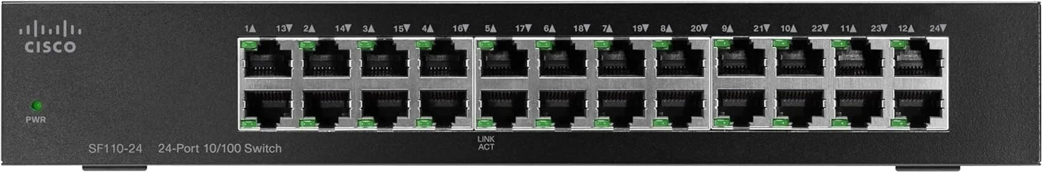 سوئیچ اترنت 24 پورت سیسکو (SF11024NA) سوئیچ اترنت 24 پورت سیسکو (SF11024NA)