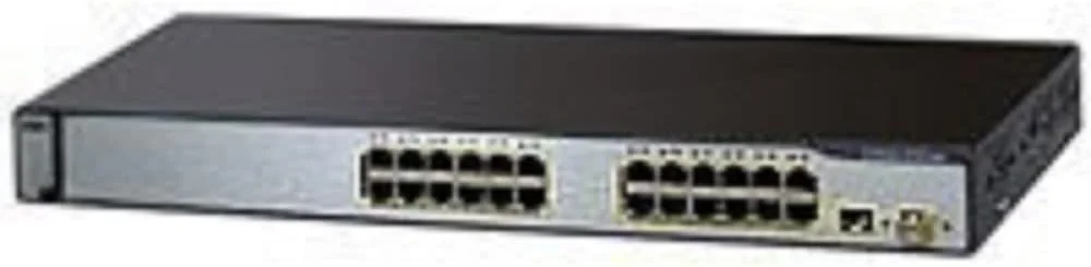 سوییچ سیسکو Catalyst 3750-24TS-E - سوییچ - 24 پورت - EN, Fast EN - 10Base-T, 100Base-TX + 2 x SFP (خالی) - 1 U خارجی