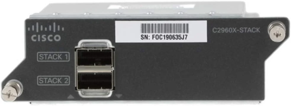 ماژول استک سیسکو C2960X-STACK= Flexstack-Plus با قابلیت تعویض سریع ماژول استک سیسکو C2960X-STACK= Flexstack-Plus با قابلیت تعویض سریع