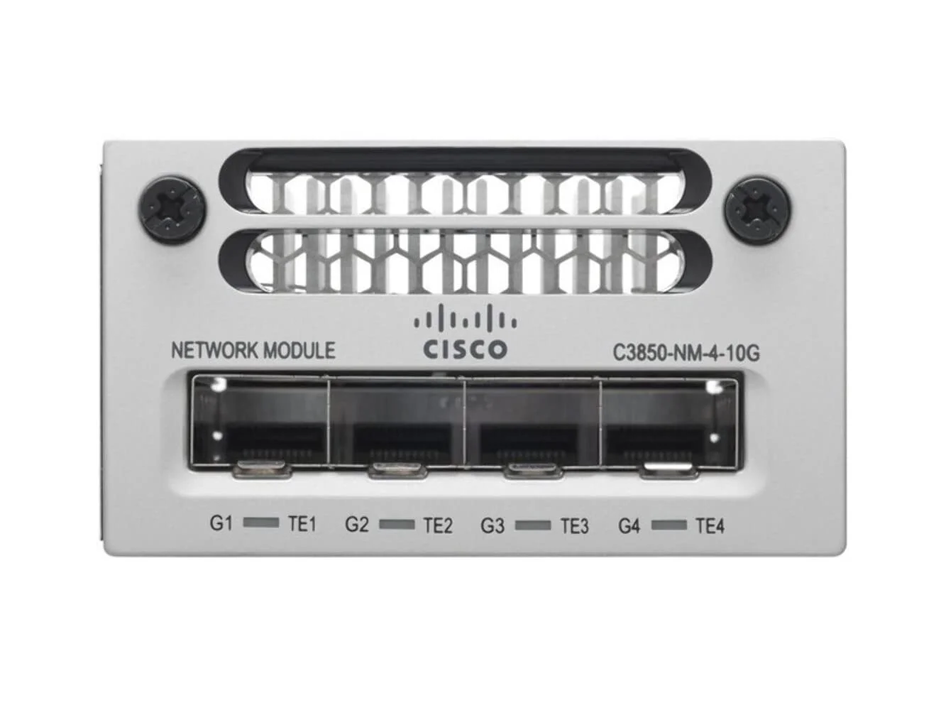 ماژول شبکه سیسکو 4 پورت 1GE/4 پورت 10GE (C3850-NM-4-10G=)