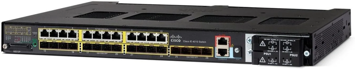 IE4010 با 16 پورت SFP گیگابیتی و 12 پورت LAN با سرعت 10/100/1000