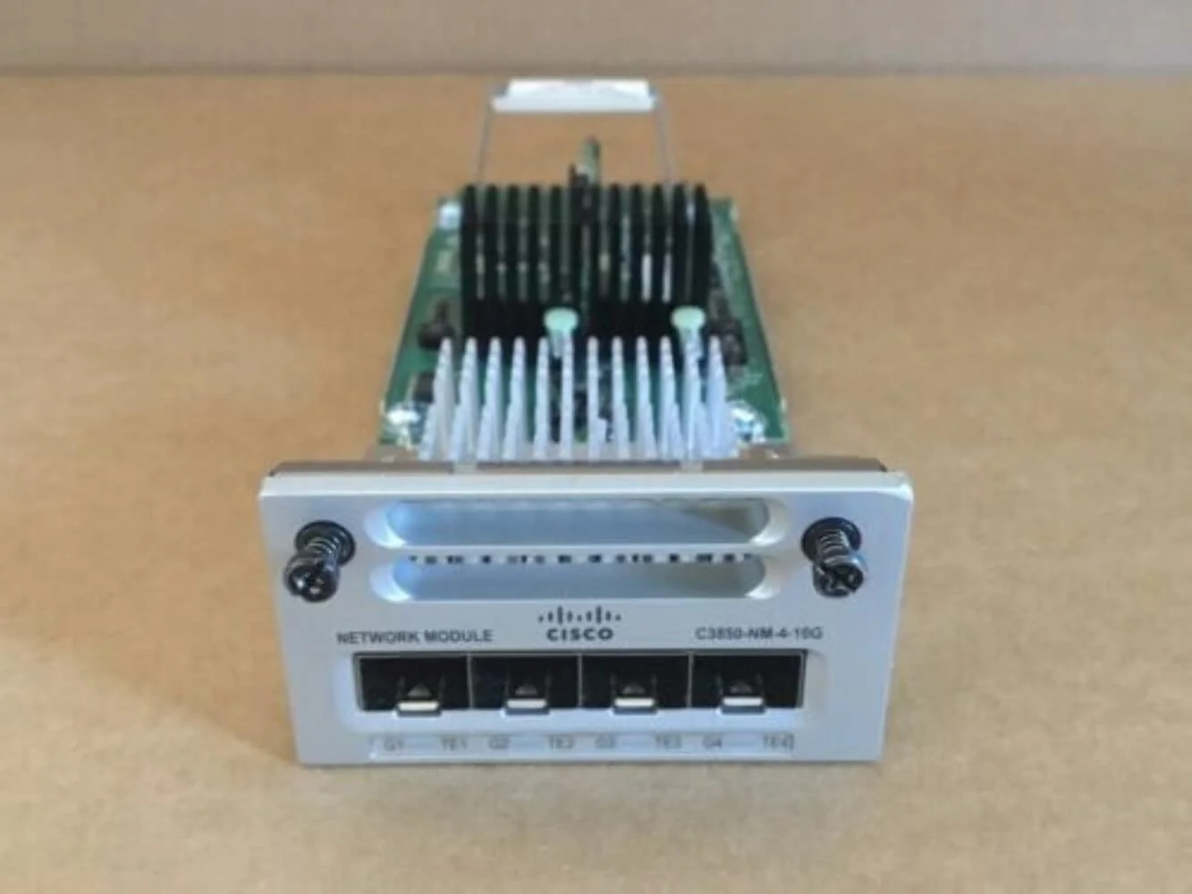 ماژول شبکه سیسکو 4 پورت 1GE/4 پورت 10GE (C3850-NM-4-10G=) ماژول شبکه سیسکو 4 پورت 1GE/4 پورت 10GE (C3850-NM-4-10G=)
