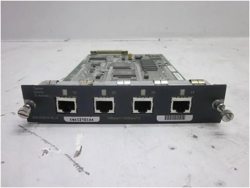 ماژول اترنت سریع 4 پورت 10/100BASE-TX سیسکو کاتالیست 2900 (WS-X2914-XL-V)