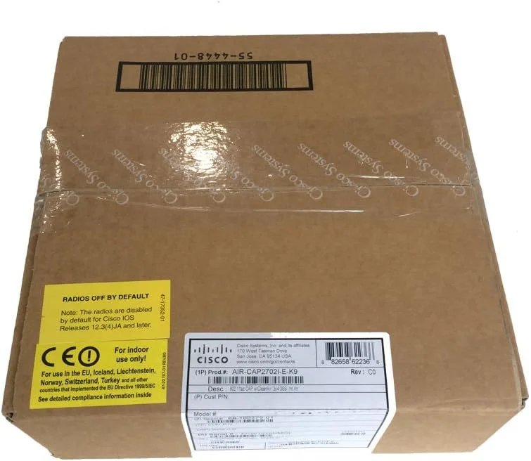 سیسکو سیستمز AIR-CAP2702I-E-K9 اکسس پوینت رادیویی Cisco Aironet 2702i مبتنی بر کنترلر - 802.11a/b/g/n/ac - دو بانده - (محاسبات سازمانی > آداپتورهای بی سیم) سیسکو سیستمز AIR-CAP2702I-E-K9 اکسس پوینت رادیویی Cisco Aironet 2702i مبتنی بر کنترلر - 802.11a/b/g/n/ac - دو بانده - (محاسبات سازمانی > آداپتورهای بی سیم)