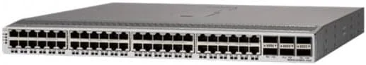 سوییچ اترنت سیسکو Nexus مدل N9K-C93108TC-FX3P، دارای 48 پورت 10 گیگابیتی