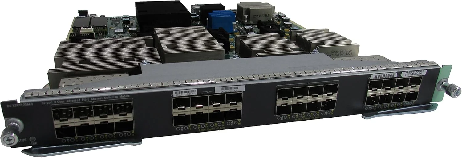 ماژول سوئیچینگ فیبر نوری پیشرفته 32 پورت 8 گیگابیت بر ثانیه سیسکو DS-X9232-256K9