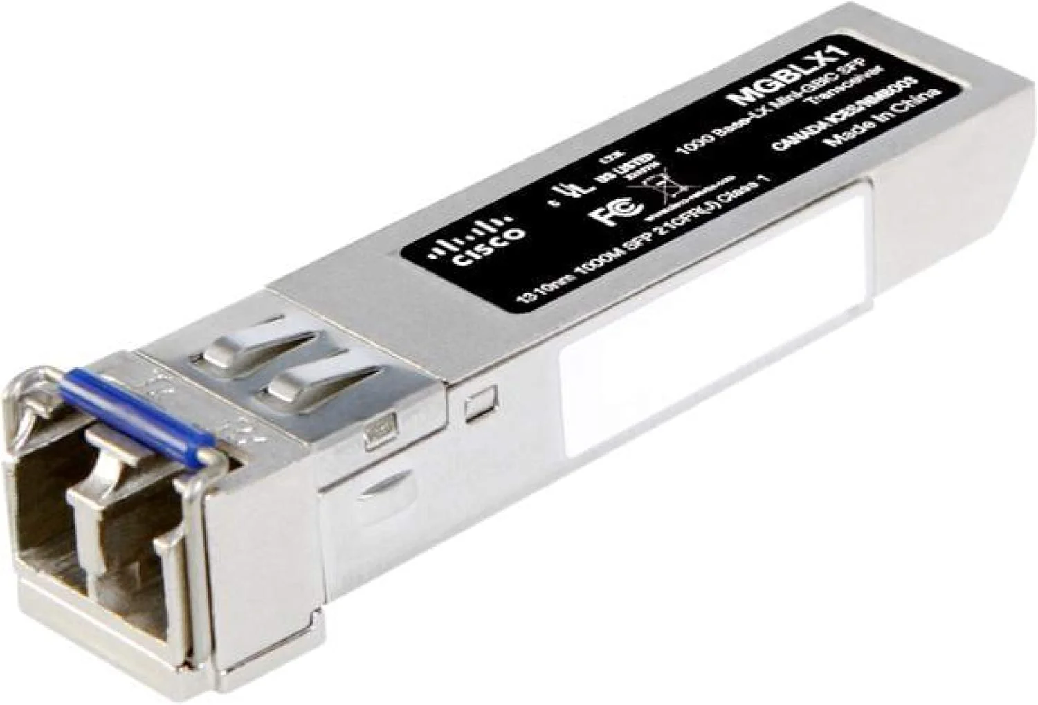 فرستنده و گیرنده سیسکو MGBLX1 SFP، گیگابیت اترنت (GbE) 1000BASE-LX Mini-GBIC (MGBLX1)