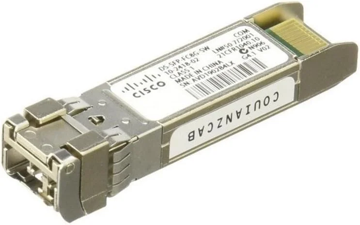 سیسکو 8 گیگابیت بر ثانیه فیبر کانال SW SFP+ LC